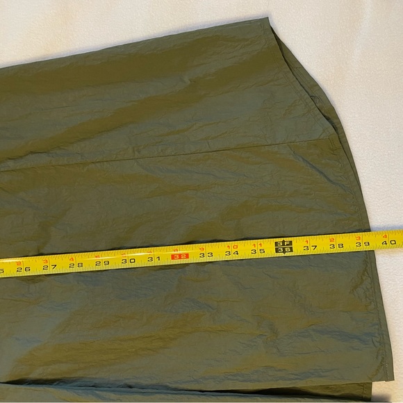 Clutch Olive Green Trench Coat Lightweight Military Rain Jacket - Picture 11 of 11